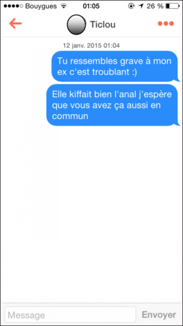 Illustration de l'article : Ces 21 mecs pensaient avoir le truc pour draguer sur Tinder… Heureusement que le ridicule ne tue pas !