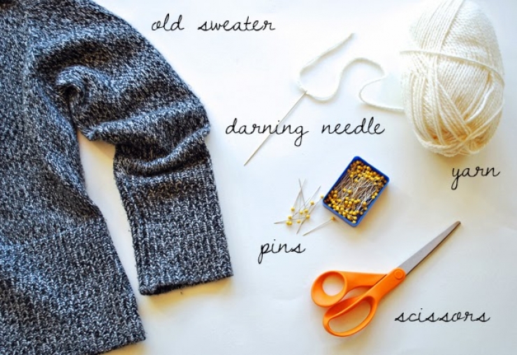 Illustration de l'article : En traçant le contour de son pied, elle réalise un truc épatant qu'il me faut absolument en hiver...