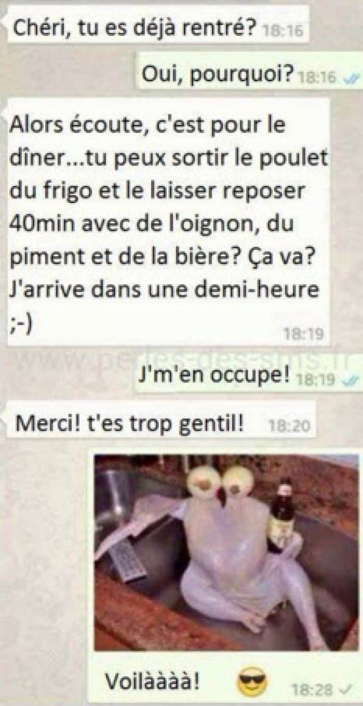 Illustration de l'article : Pas toujours facile la vie de couple, la preuve avec ces 18 sms très drôles !