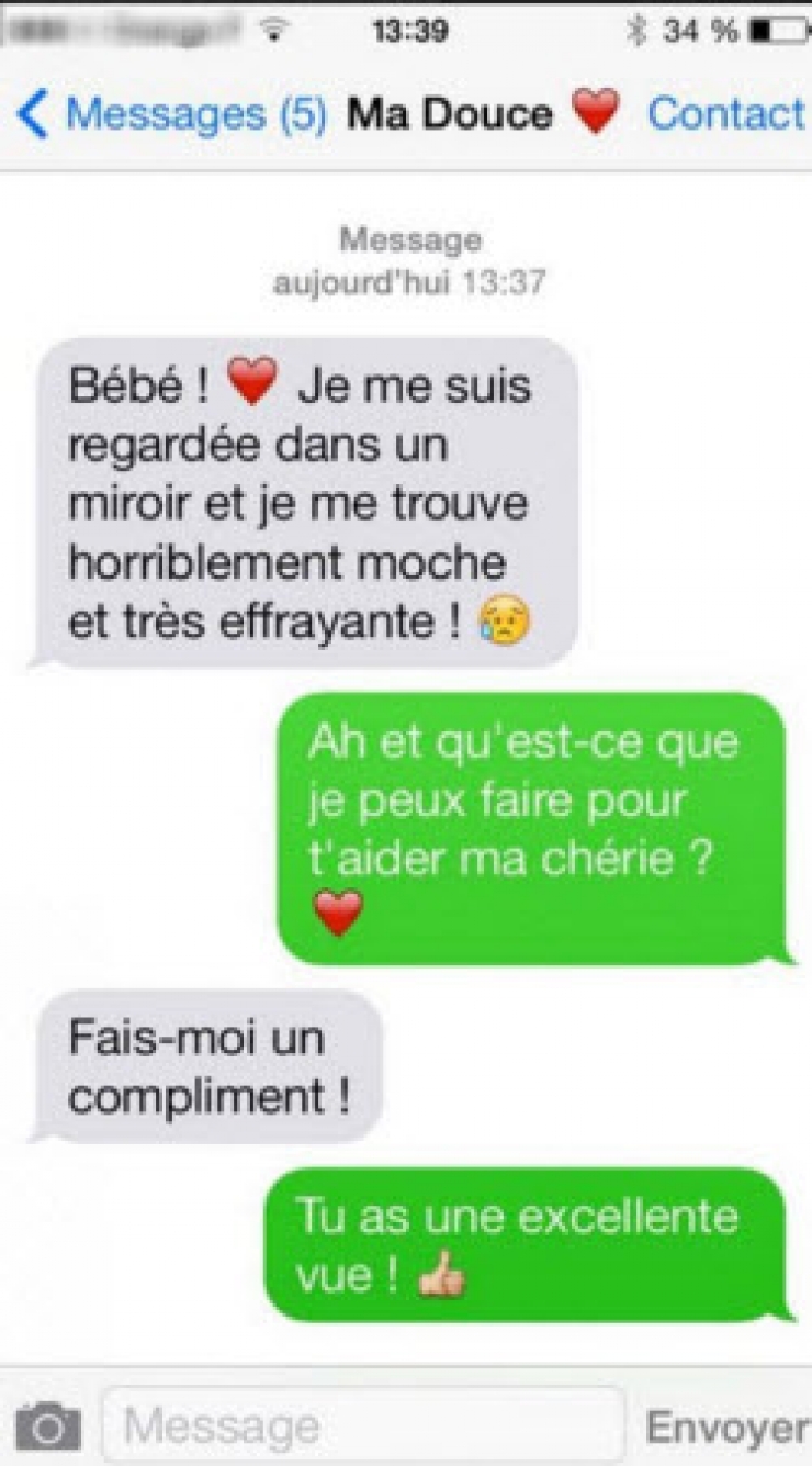 Illustration de l'article : Pas toujours facile la vie de couple, la preuve avec ces 18 sms très drôles !