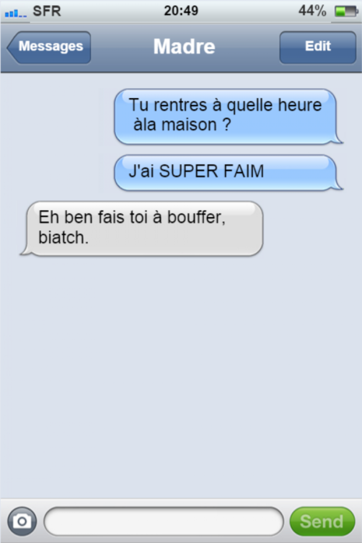 Illustration de l'article : Ces 17 sms nous prouvent que les parents ont une répartie au top !