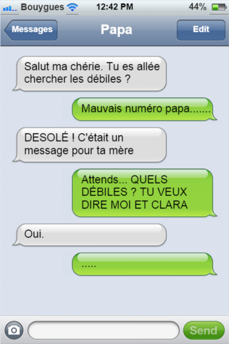 Illustration de l'article : Ces 17 sms nous prouvent que les parents ont une répartie au top !
