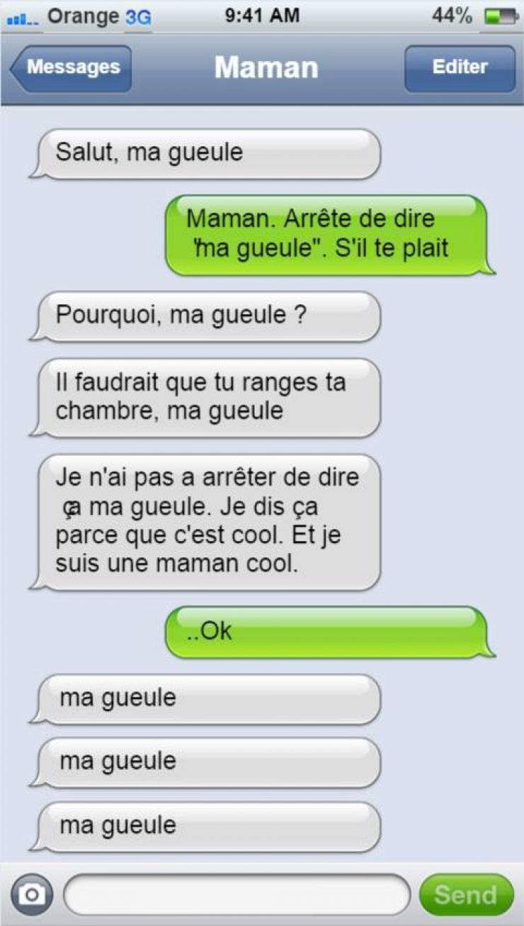 Illustration de l'article : Ces 17 sms nous prouvent que les parents ont une répartie au top !