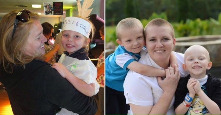 Illustration de l'article : En voyant ça sur sa robe de mariée, elle sait que sa fille morte lui envoie un message touchant...