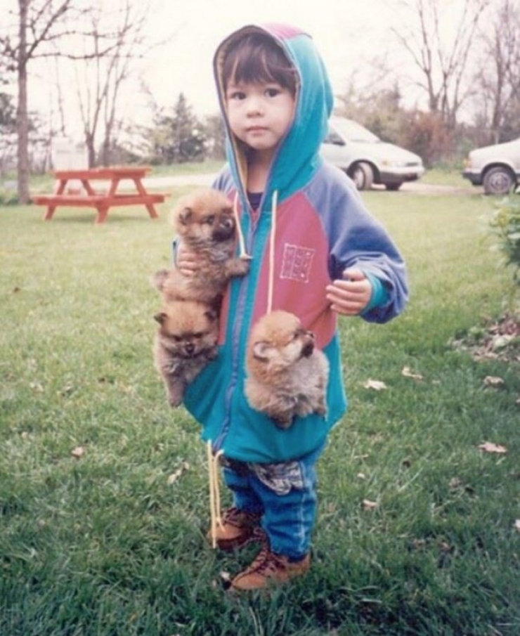 Illustration de l'article : Voici 25 photos qui montrent l’importance pour un enfant d’avoir un meilleur ami à 4 pattes…Ils sont trop mignon !