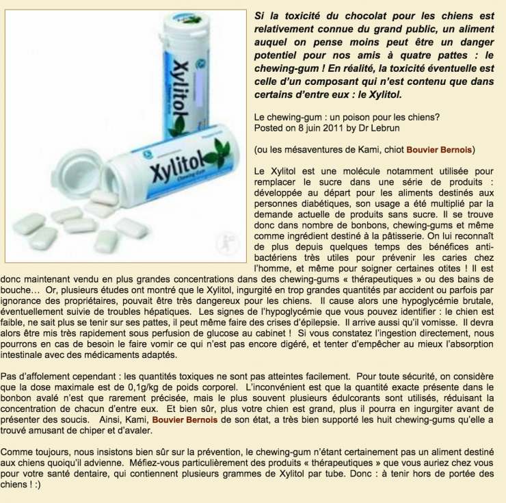 Illustration de l'article : Son chien est mort a cause d&rsquo;un produit qu&rsquo;on a tous &agrave; la maison !