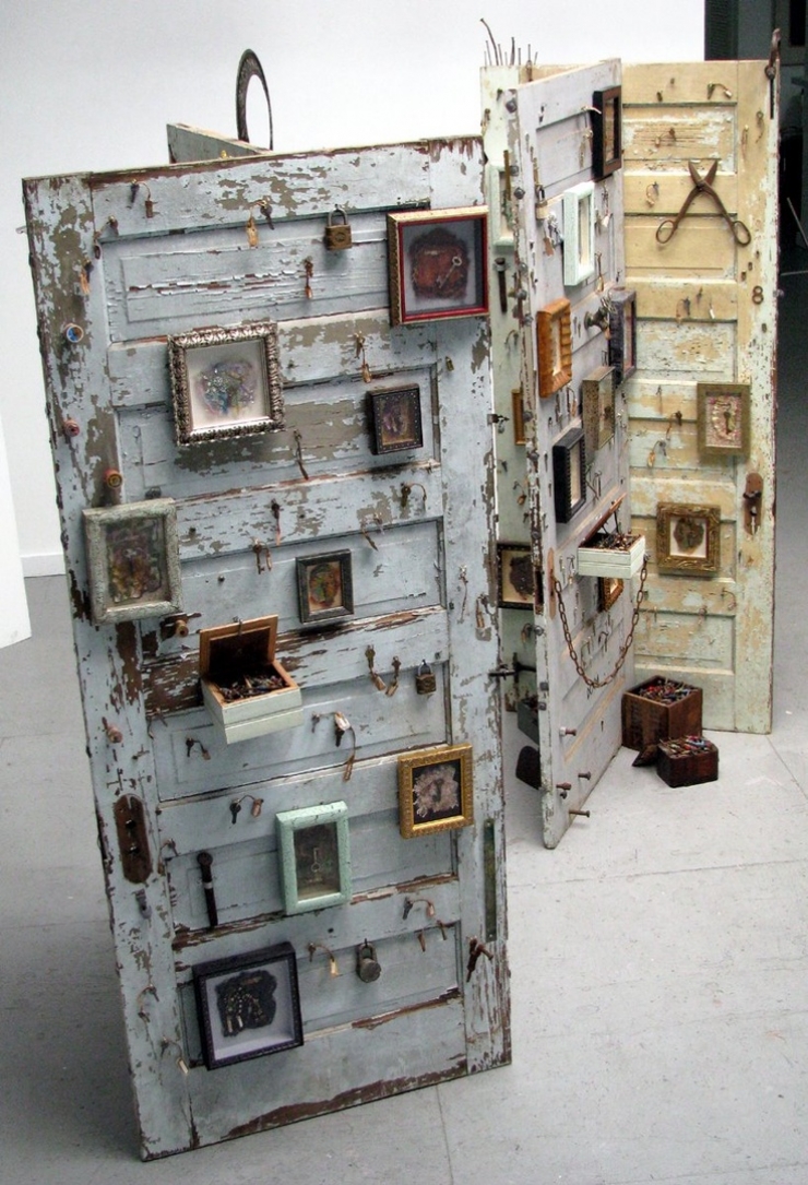 Illustration de l'article : 46 id&eacute;es pour recycler et donner une seconde vie &agrave; vos vieilles portes!