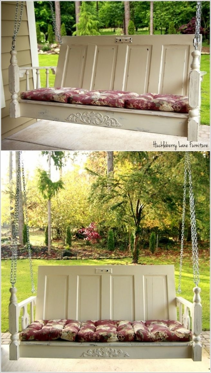 Illustration de l'article : 46 id&eacute;es pour recycler et donner une seconde vie &agrave; vos vieilles portes!