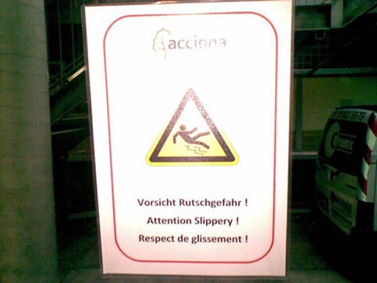 Illustration de l'article : 30 traductions vers le Français qui risquent de vous faire mal aux yeux! Bonjour le professionnalisme...