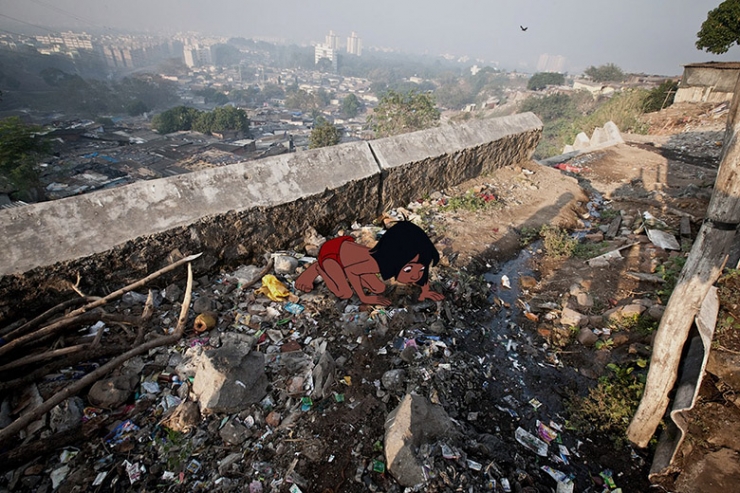 Illustration de l'article : Quand les personnages de Disney sont confrontés à notre triste réalité !