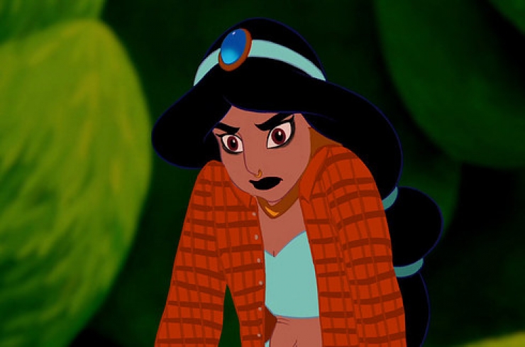 Illustration de l'article : Et si les princesses Disney ressemblaient aux filles de leur âge !