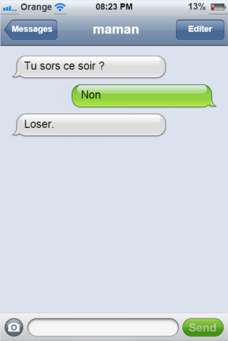 Illustration de l'article : Quand les parents envoient des textos à leur progéniture ça donne quelque chose de très drôle