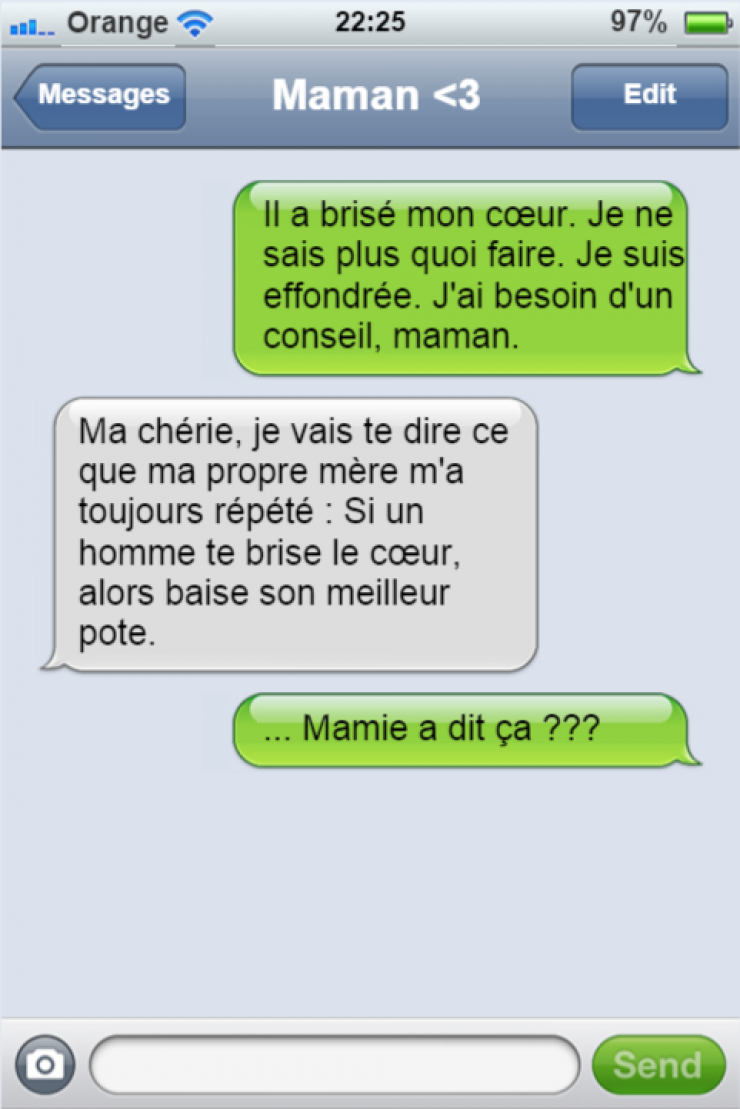 Illustration de l'article : Quand les parents envoient des textos à leur progéniture ça donne quelque chose de très drôle