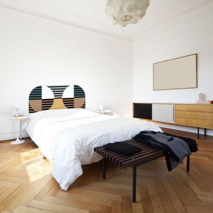 Illustration de l'article : 75 têtes de lits de tous les styles pour apporter un peu d'originalité dans vos chambres!