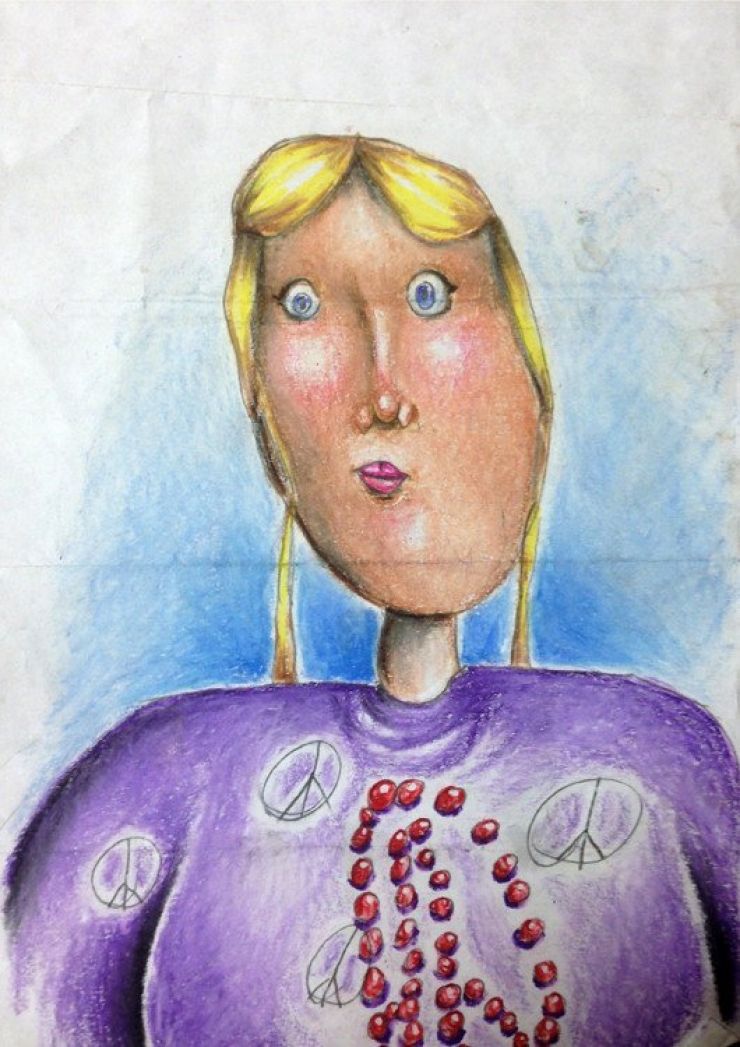 Illustration de l'article : Ce papa-g&eacute;nie d&eacute;cide de rendre les dessins de ses enfants plus attrayants en les colorants