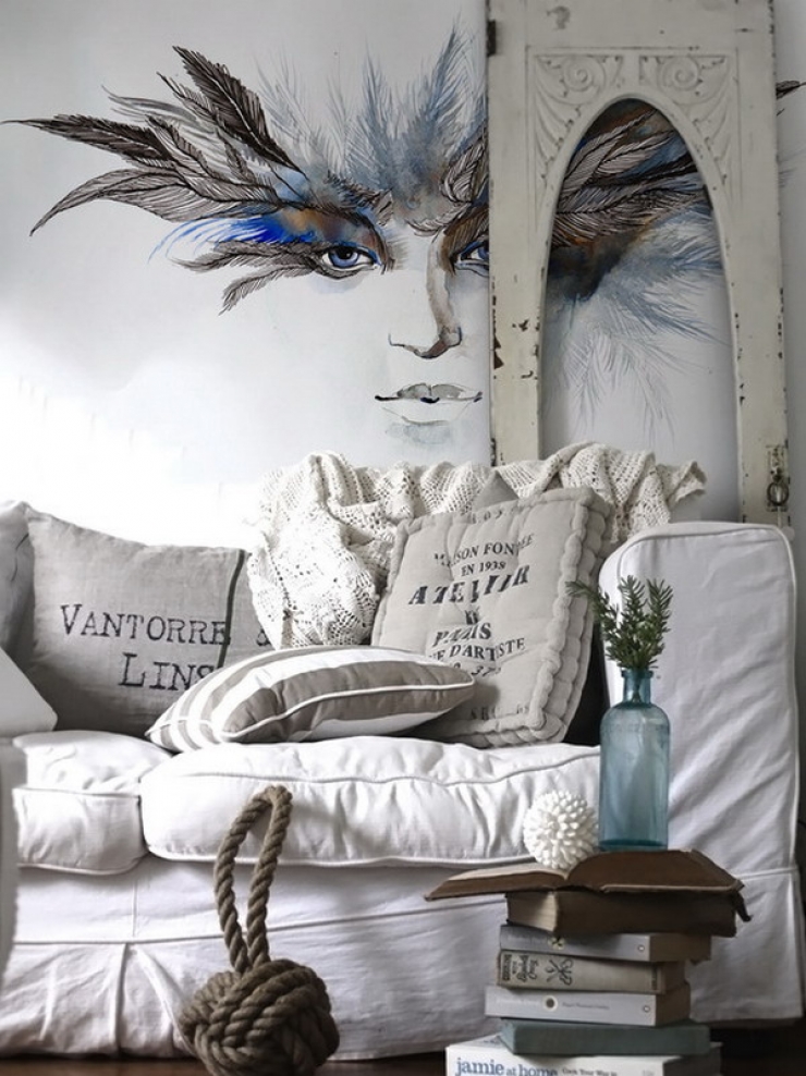 Illustration de l'article : 44 d&eacute;corations murales &agrave; couper le souffle! Ca pourrait vous donner des id&eacute;es !