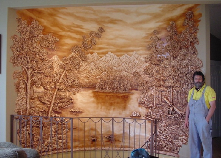 Illustration de l'article : 44 d&eacute;corations murales &agrave; couper le souffle! Ca pourrait vous donner des id&eacute;es !