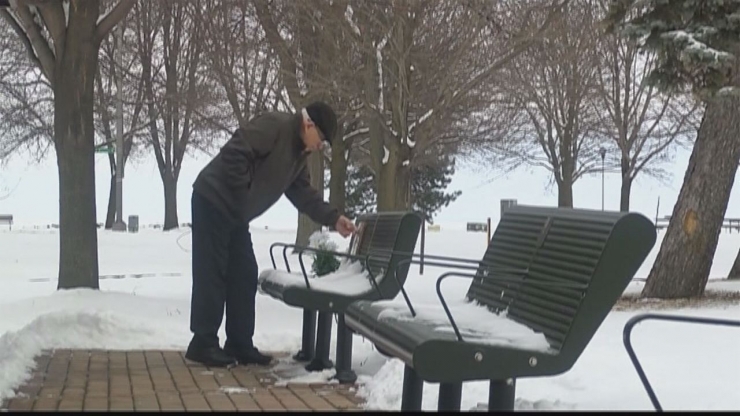 Illustration de l'article : Voil&agrave; 2 ans qu'il se rend tous les jours sur le banc de ce parc pour une raison magnifique !