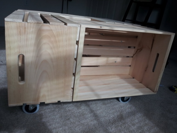 Illustration de l'article : DIY : fabriquer une table basse en utilisant des caisses de vin