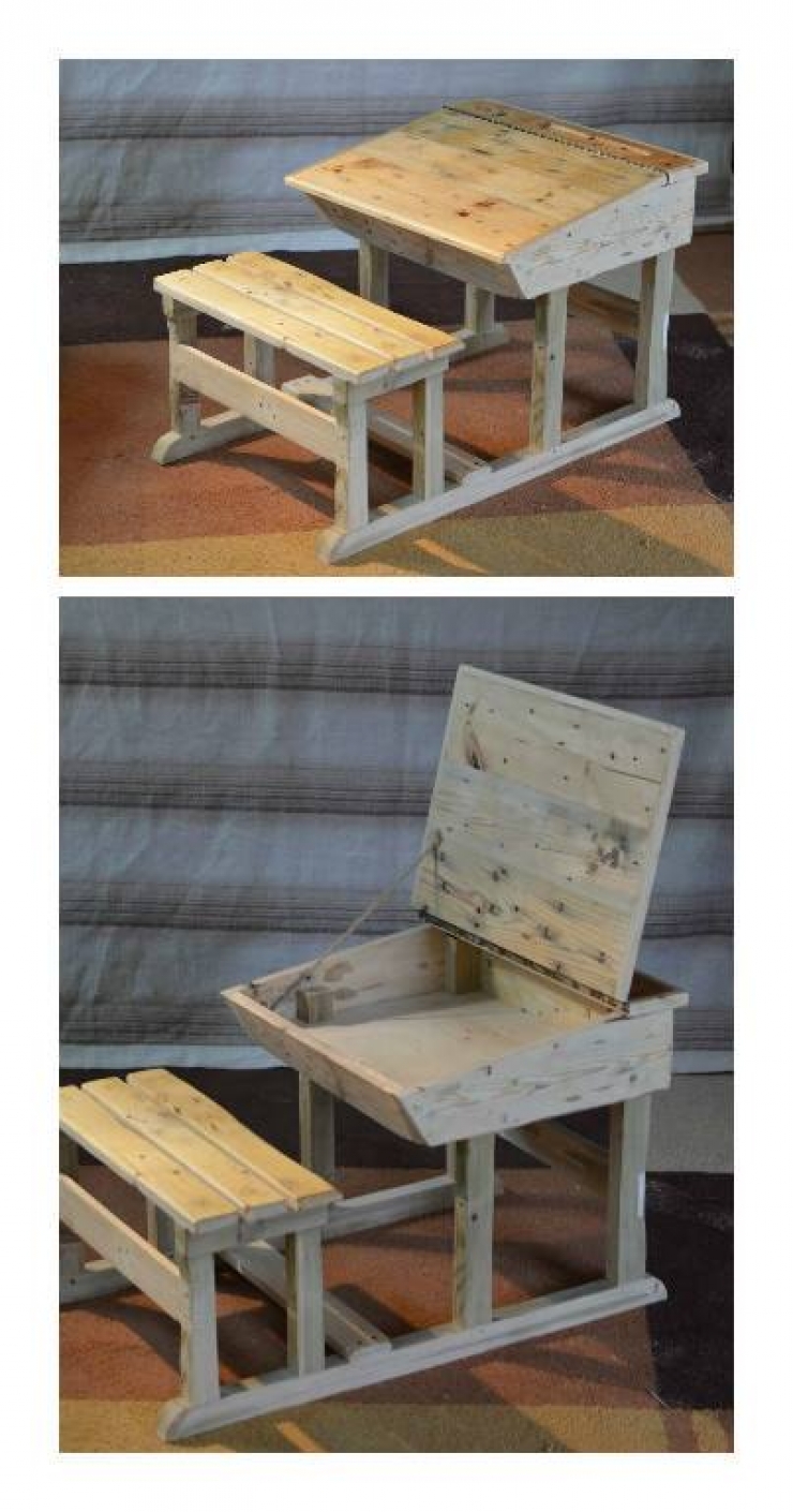 Illustration de l'article : 35 id&eacute;es de r&eacute;alisations g&eacute;niales &agrave; faire &agrave; partir de palettes.