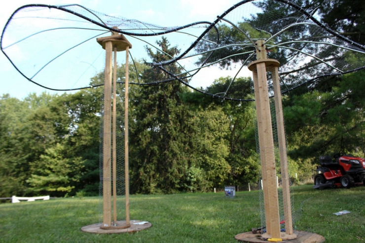 Illustration de l'article : Elle cr&eacute;e des champignons g&eacute;ants &agrave; &eacute;clairage LED pour d&eacute;corer toutes sortes d'&eacute;v&egrave;nements