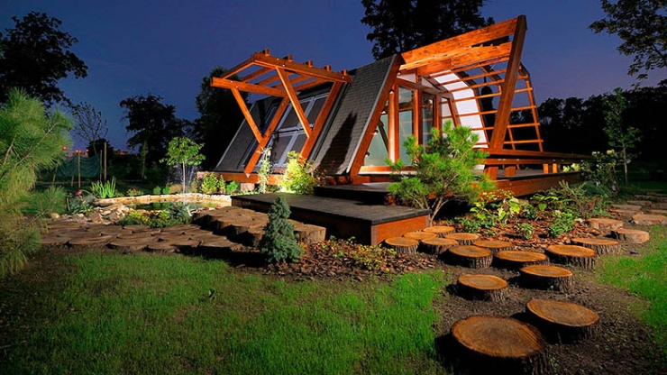 Illustration de l'article : Soleta, une maison luxueuse et &eacute;colo pour 25.000Euros seulement! Petite visite guid&eacute;e...