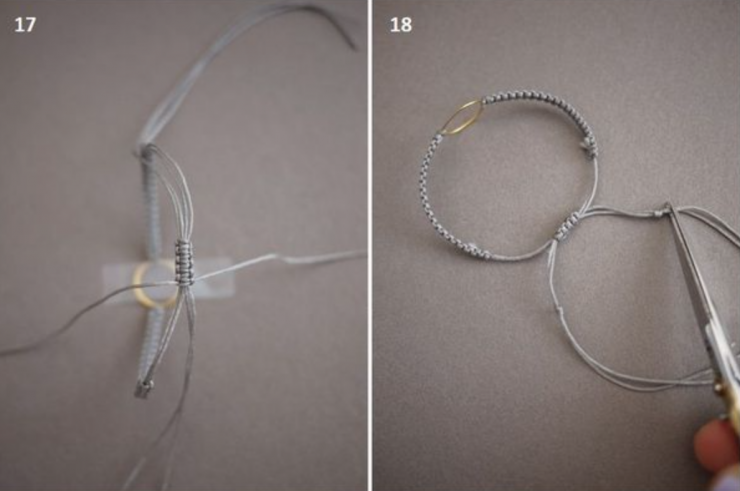 Illustration de l'article : Voici comment r&eacute;aliser facilement ce superbe ensemble de bracelets !