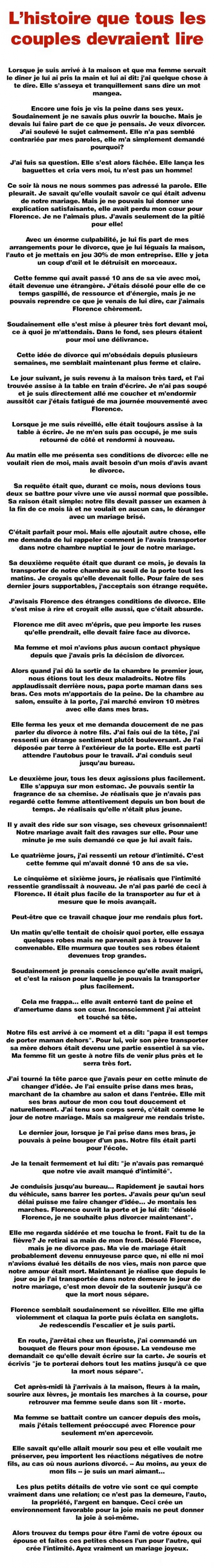 Illustration de l'article : L'histoire que TOUS les couples devraient lire!