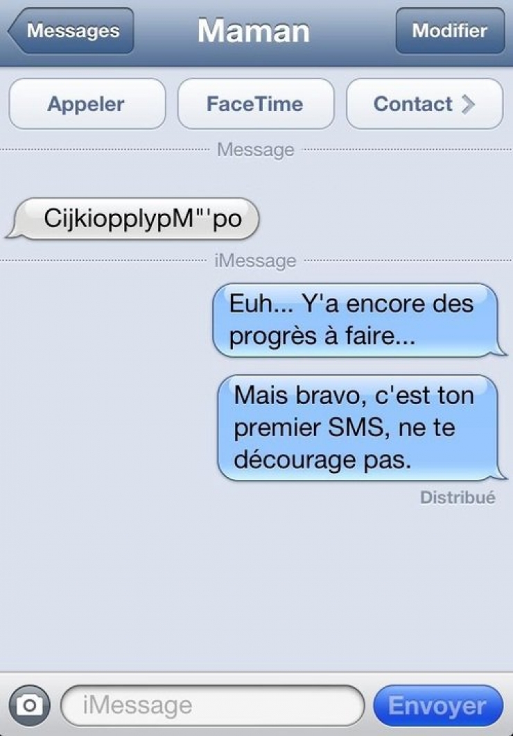 Illustration de l'article : Quand les Mamans se mettent &agrave; faire des SMS...Le r&eacute;sultat est vraiment hilarant!