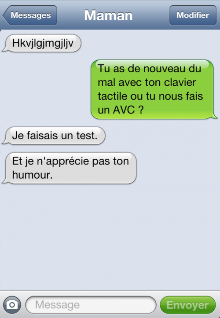 Illustration de l'article : Quand les Mamans se mettent &agrave; faire des SMS...Le r&eacute;sultat est vraiment hilarant!