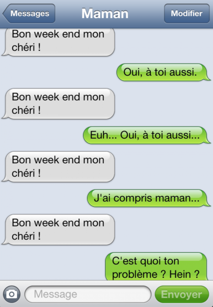Illustration de l'article : Quand les Mamans se mettent &agrave; faire des SMS...Le r&eacute;sultat est vraiment hilarant!