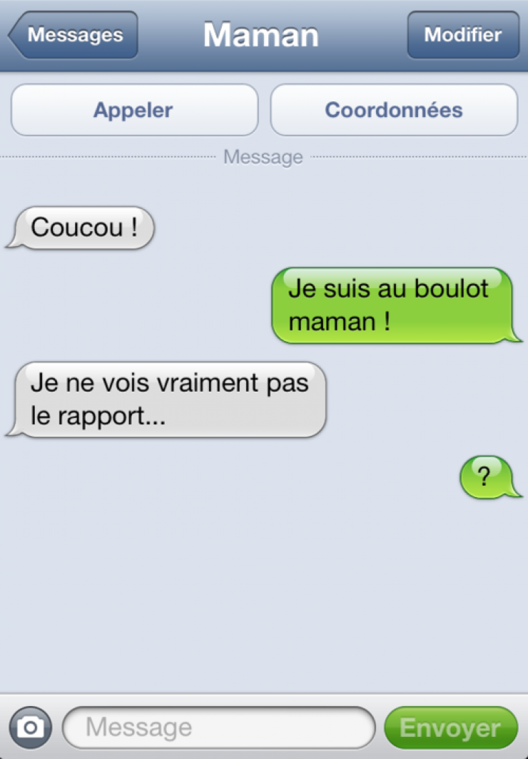 Illustration de l'article : Quand les Mamans se mettent &agrave; faire des SMS...Le r&eacute;sultat est vraiment hilarant!