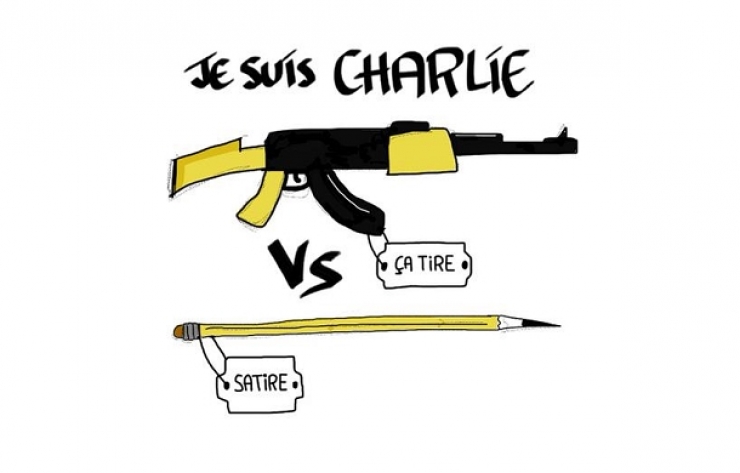 Illustration de l'article : Hommage illustr&eacute; &agrave; Charlie Hebdo