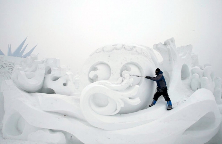 Illustration de l'article : Ces sculptures de glace sont certainement les plus impressionnantes que aurez vu dans votre vie!