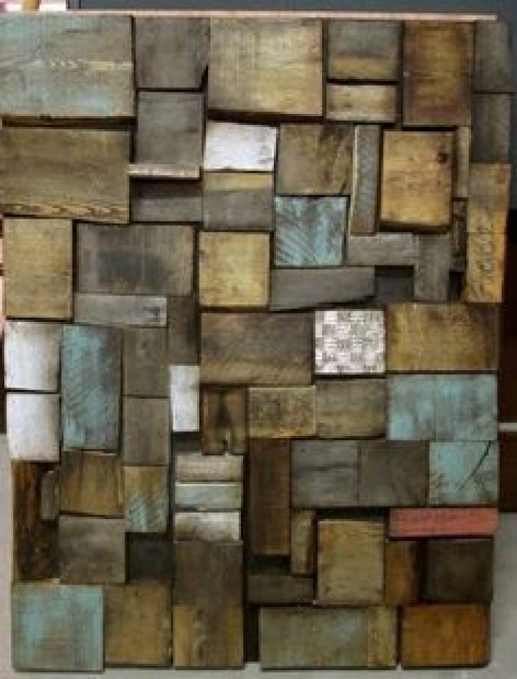 Illustration de l'article : Vous n'avez pas fini d'en entendre parler! Voici 39 réalisations murales à créer à partir de palettes!