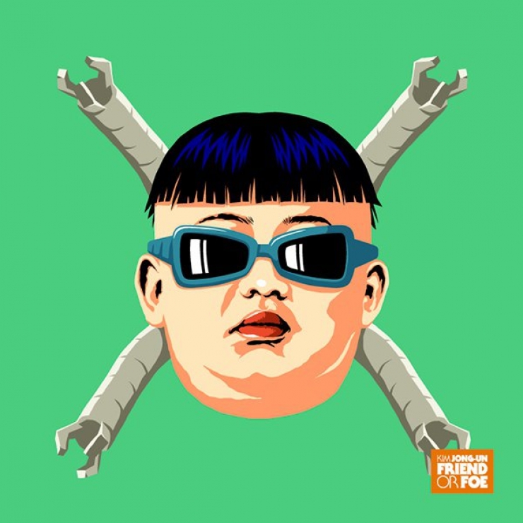 Illustration de l'article : Il suffit de changer la t&ecirc;te de vos h&eacute;ros pr&eacute;f&eacute;r&eacute;s avec celle de Kim Jong-Un pour d&eacute;truire vos souvenirs d'enfance!