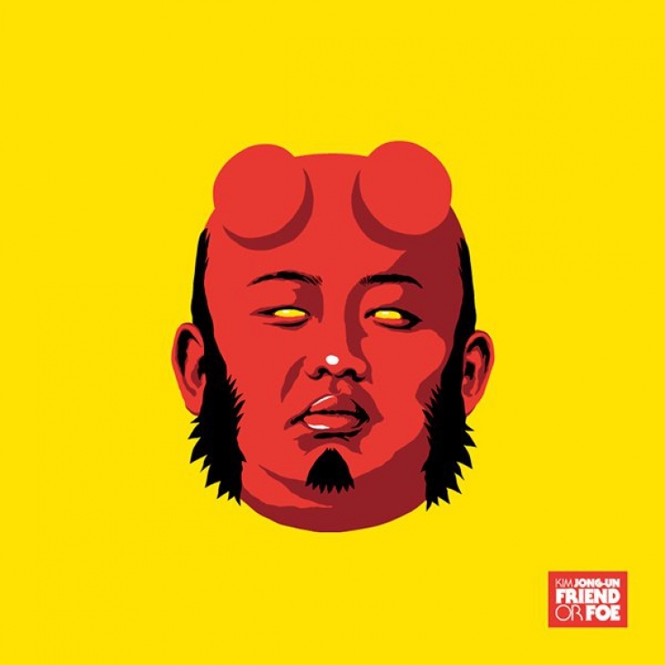 Illustration de l'article : Il suffit de changer la t&ecirc;te de vos h&eacute;ros pr&eacute;f&eacute;r&eacute;s avec celle de Kim Jong-Un pour d&eacute;truire vos souvenirs d'enfance!