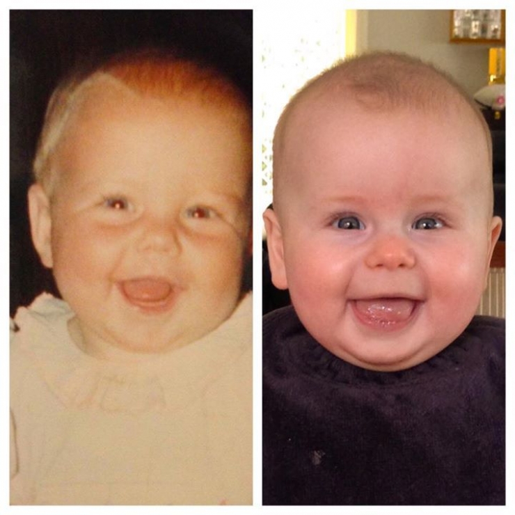 Illustration de l'article : Le portrait crach&eacute; de leurs parents! 41 enfants qui donnent l'impression de voir en double!