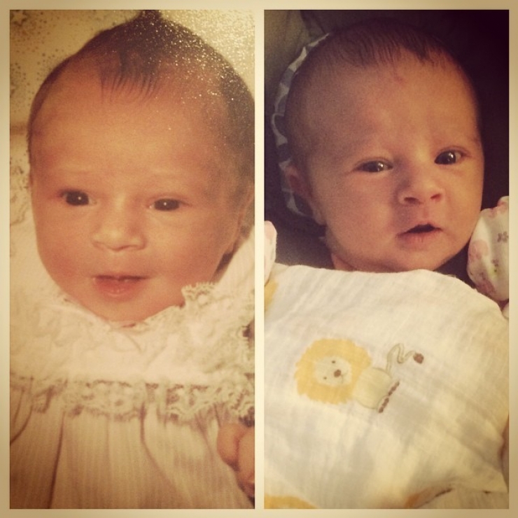 Illustration de l'article : Le portrait crach&eacute; de leurs parents! 41 enfants qui donnent l'impression de voir en double!