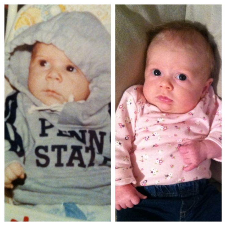 Illustration de l'article : Le portrait crach&eacute; de leurs parents! 41 enfants qui donnent l'impression de voir en double!