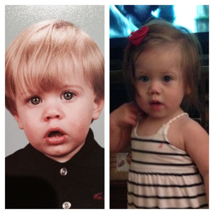 Illustration de l'article : Le portrait crach&eacute; de leurs parents! 41 enfants qui donnent l'impression de voir en double!