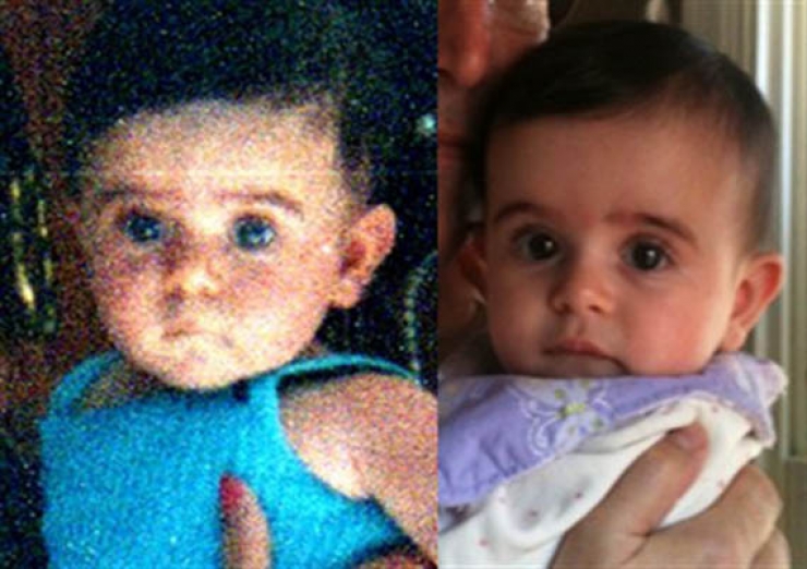 Illustration de l'article : Le portrait crach&eacute; de leurs parents! 41 enfants qui donnent l'impression de voir en double!