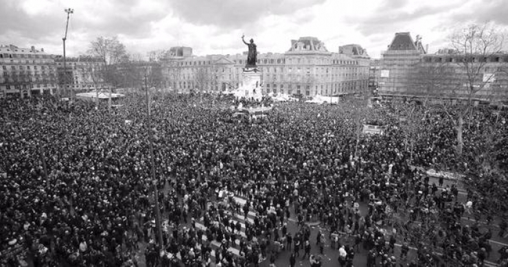 Illustration de l'article : Les plus belles images de la marche r&eacute;publicaine du 11 janvier 2015