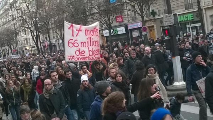 Illustration de l'article : Les plus belles images de la marche r&eacute;publicaine du 11 janvier 2015