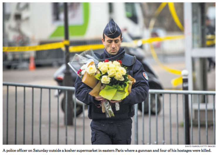 Illustration de l'article : Les plus belles images de la marche r&eacute;publicaine du 11 janvier 2015