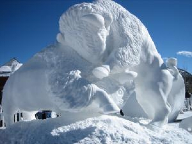 Illustration de l'article : Ces 15 merveilles de sculpture sur neige vont vous scotcher