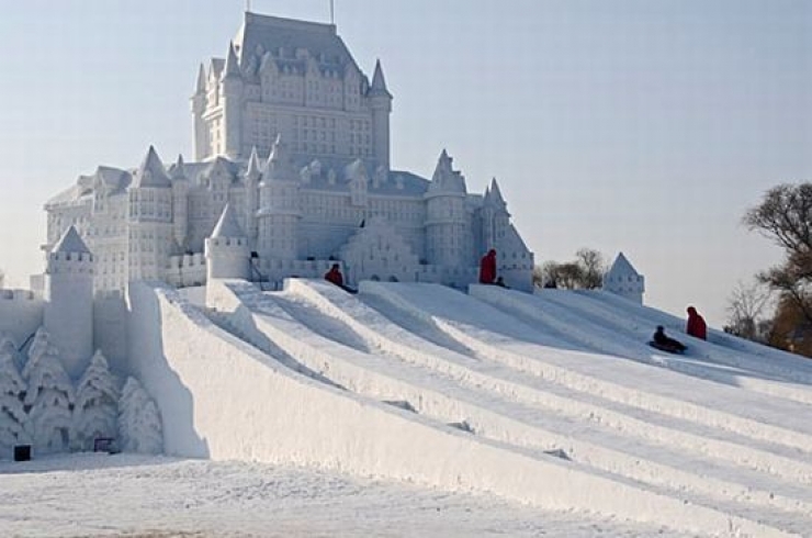 Illustration de l'article : Ces 15 merveilles de sculpture sur neige vont vous scotcher