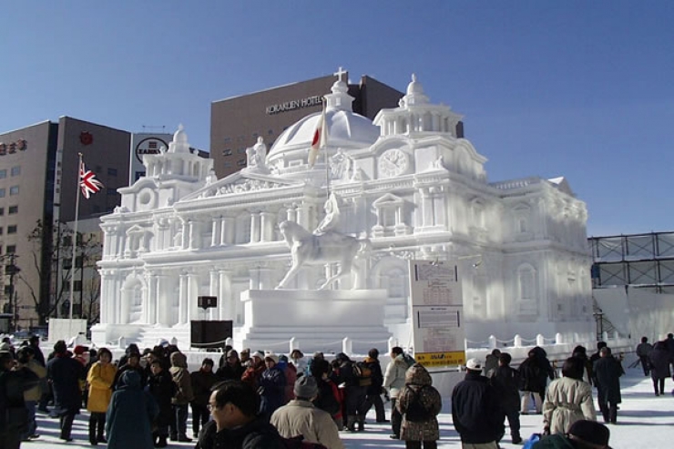 Illustration de l'article : Ces 15 merveilles de sculpture sur neige vont vous scotcher