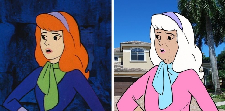 Illustration de l'article : A quoi ressembleraient les personnages de Scooby-Doo aujourd'hui ?