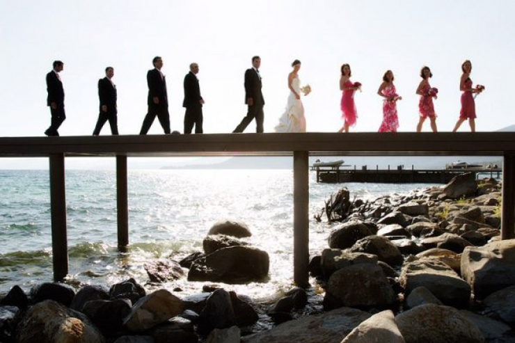 Illustration de l'article : Voici 50 id&eacute;es de photos originales &agrave; faire lors d'un mariage! Ca pourrait vous servir!